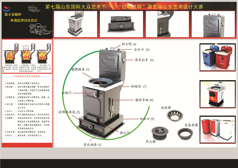 D类 聚丰采暖炉外观造型改良设计 陈健 齐鲁